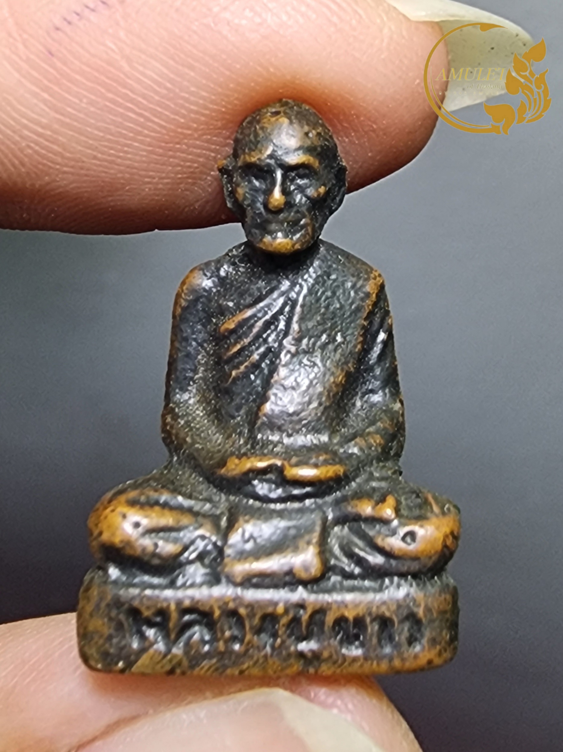 รูปหล่อรุ่นแรก พ.ศ.2511 หลวงปู่ขาว อนาลโย วัดถ้ำกลองเพล จังหวัดหนองบัวลำภู