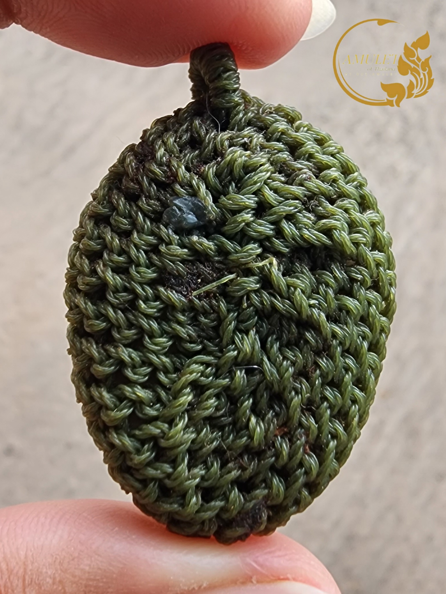 เบี้ยแก้ถักเชือก เสาร์๕ ปี 2536 หลวงพ่อเปิ่น วัดบางพระ จังหวัดนครปฐม - Image 2