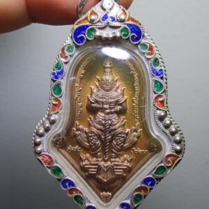 เหรียญจำปีท้าวเวสสุวรรณ ปี 2563 หลวงพ่ออิฏฐ์ ภทฺทจาโร วัดจุฬามณี จังหวัดสมุทรสงคราม