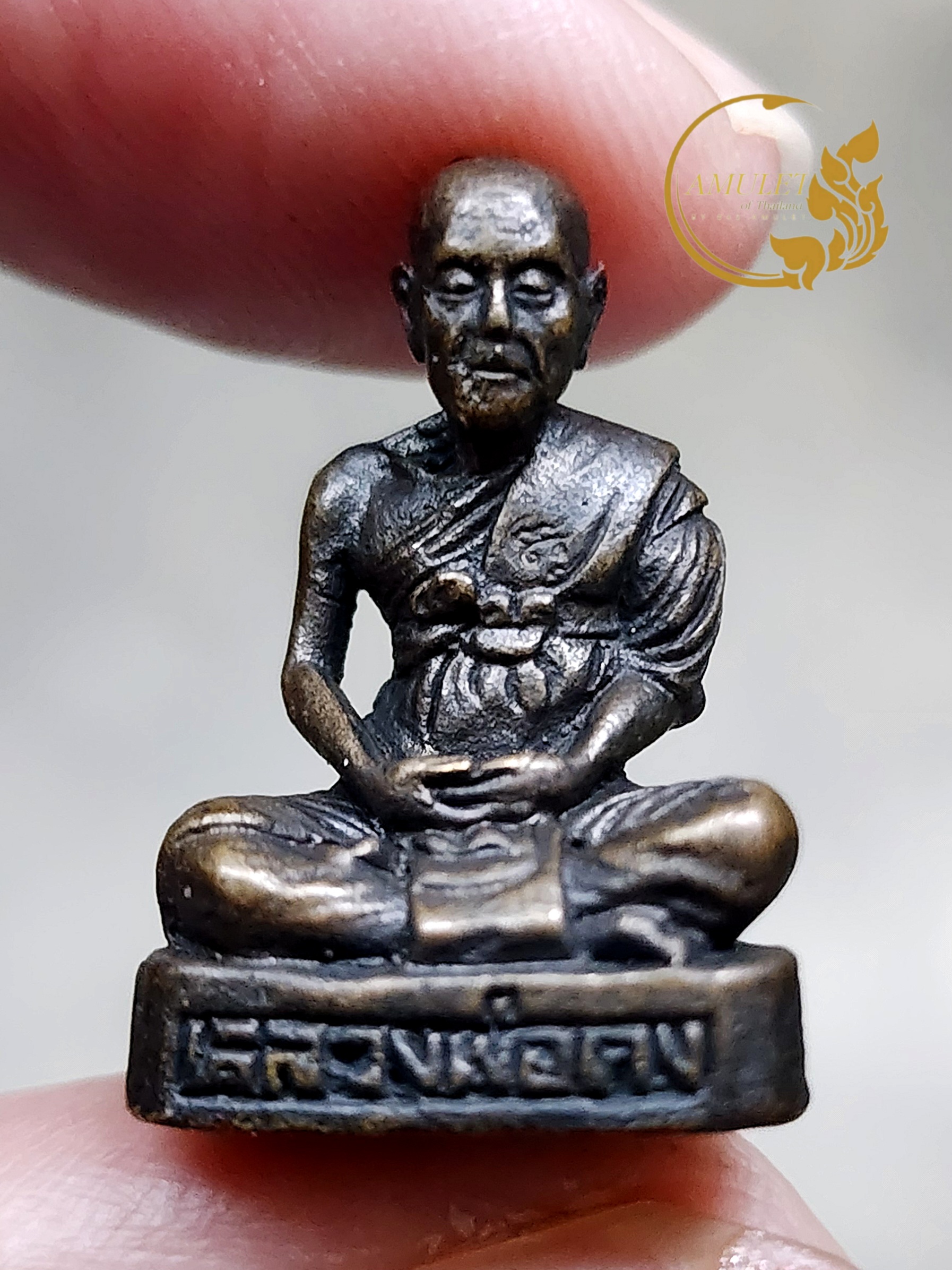 รูปหล่อรุ่นเสือคู่ ปี 2532 หลวงพ่อคง วัดวังสรรพรส จังหวัดจันทบุรี