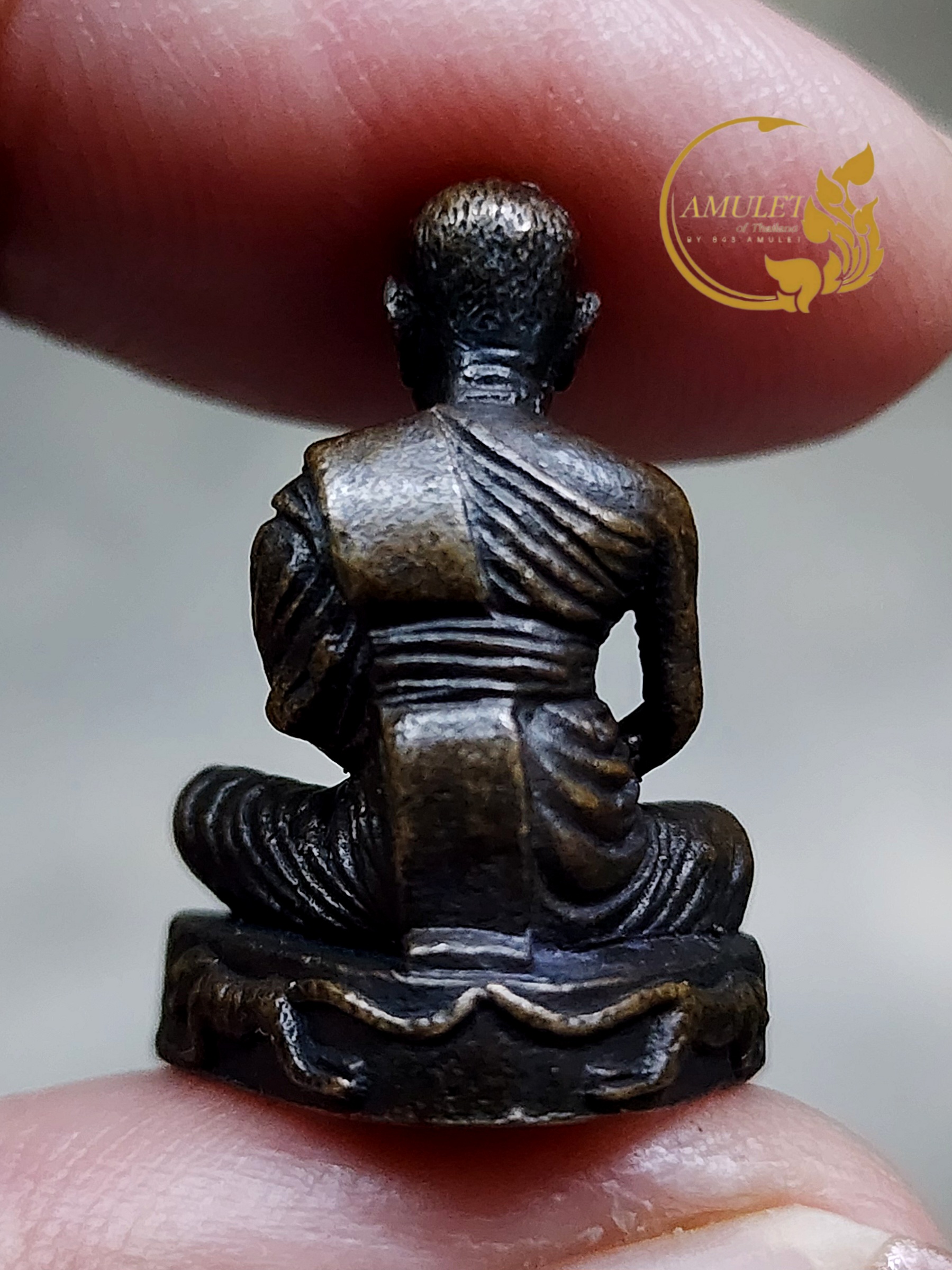 รูปหล่อรุ่นเสือคู่ ปี 2532 หลวงพ่อคง วัดวังสรรพรส จังหวัดจันทบุรี - Image 2