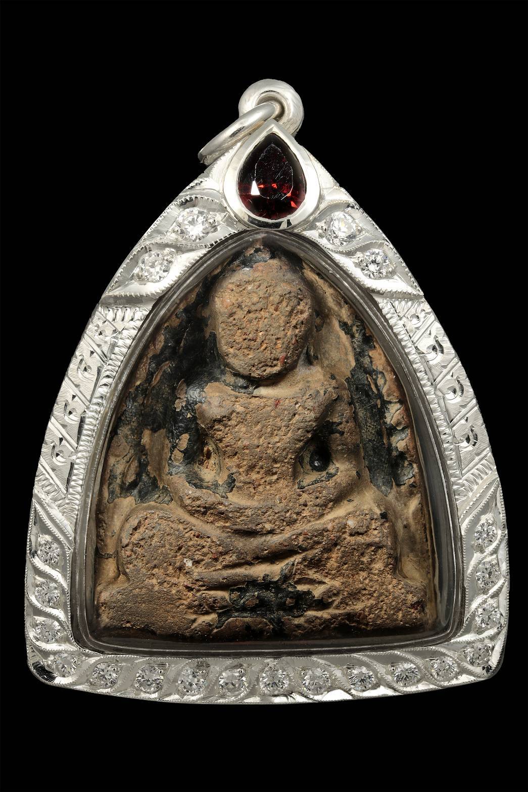 พระหลวงพ่อโต บางกระทิง อยุธยา พิมพ์สมาธิ