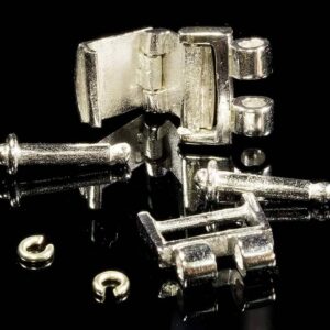 ล็อคเลสข้อมือ ข้อล็อคสายเลส เนื้ออัลปาก้า