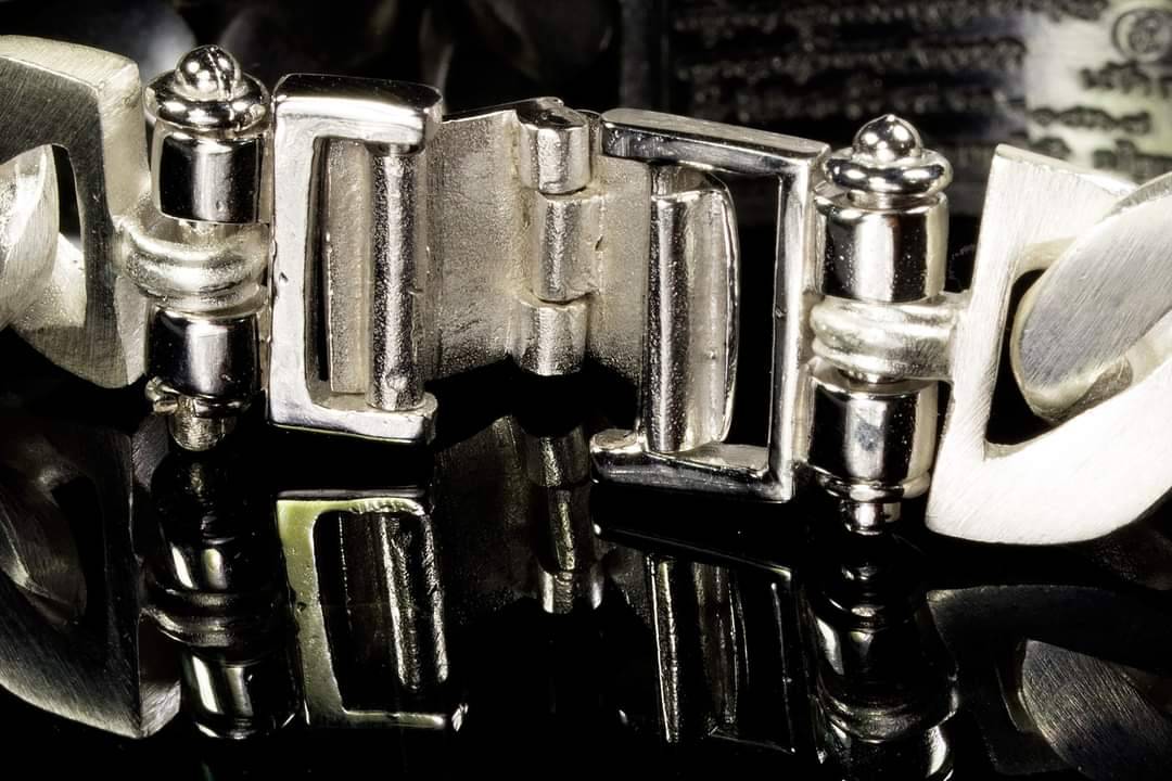 ล็อคเลสข้อมือ ข้อล็อคสายเลส เนื้ออัลปาก้า - Image 3