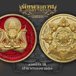 เหรียญพังพระกาฬ รุ่นแรก ปี 2568 หลวงปู่ศิลา สิริจันโท วัดสวนธรรมปิติ จังหวัดกาฬสินธุ์
