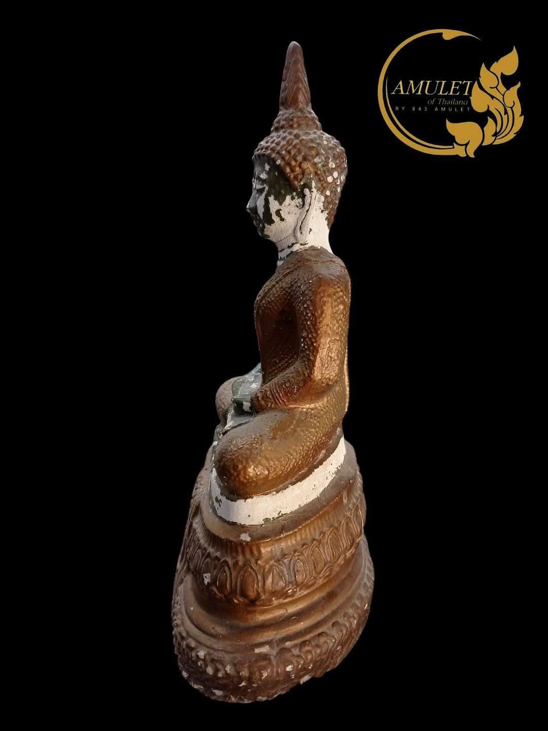 พระแก้วเนื้อปูน หน้าตุ๊กตา พิธีพุทธาภิเษก 25 ศตรวรรษ (((หายากมาก)) - Image 2