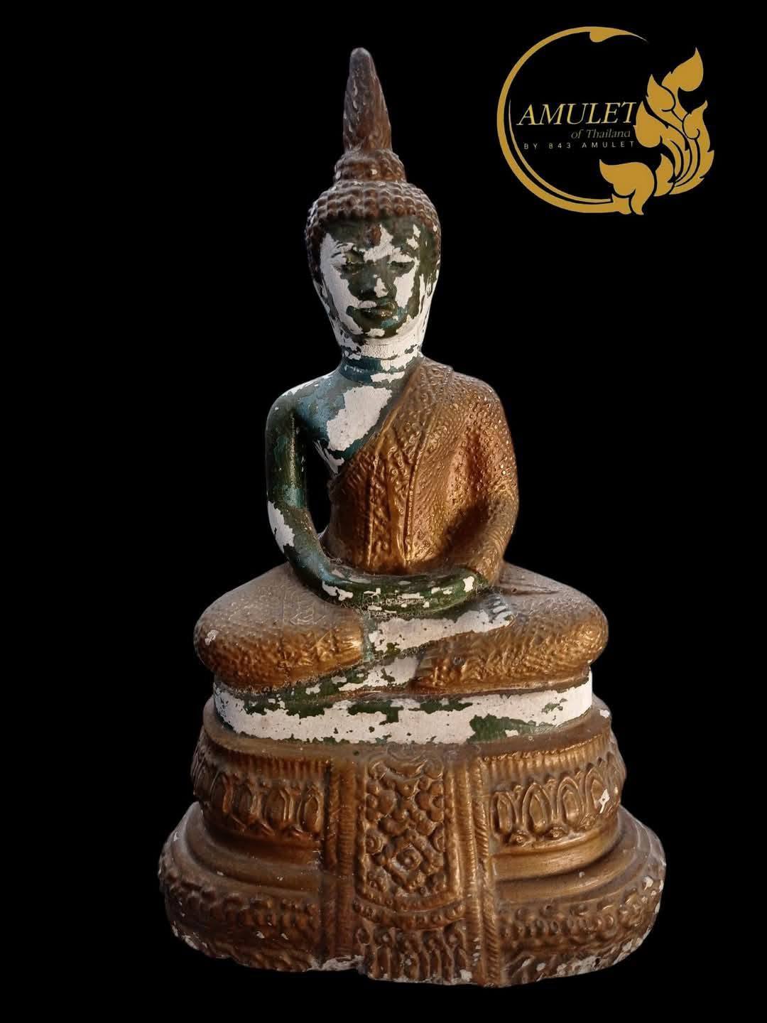 พระแก้วเนื้อปูน หน้าตุ๊กตา พิธีพุทธาภิเษก 25 ศตรวรรษ (((หายากมาก))