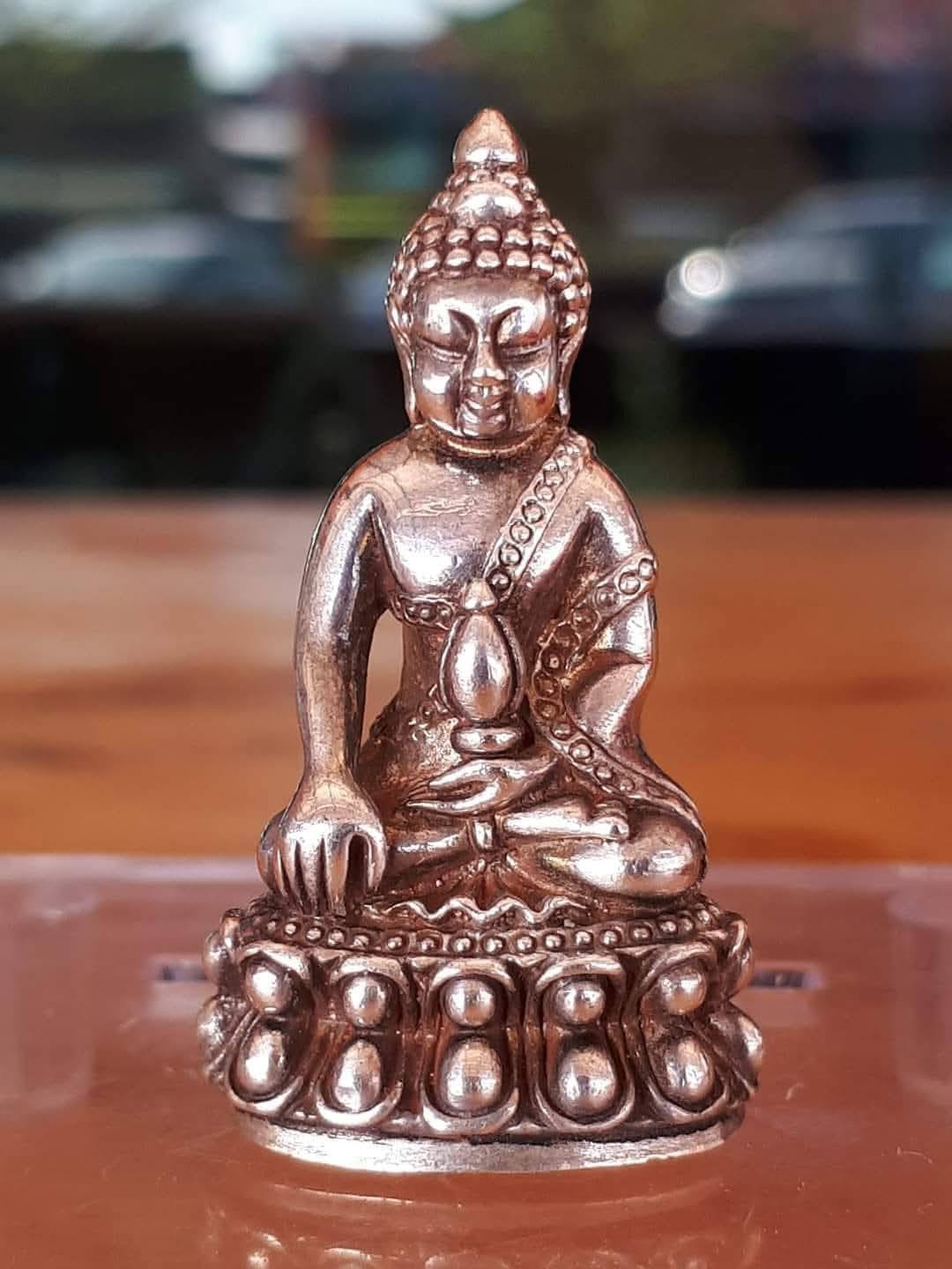 พระกริ่งสุเมโธ รุ่นแรก ปี 2555 หลวงปู่คูณ สุเมโธ พร้อมกล่อง วัดป่าภูทอง จังหวัดอุดรธานี