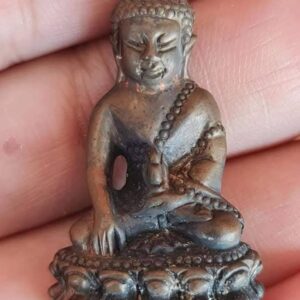 พระกริ่งส่องดาว ปี 2552 หลวงปู่ก้าน จิตตธัมโม วัดถ้ำเป็ด อ.ส่องดาว จ.สกลนคร