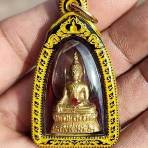 พระกริ่งหลวงพ่อพระใส พิมพ์บัวเล็บช้าง ปี 2512 วัดโพธิ์ชัย จังหวัดหนองคาย