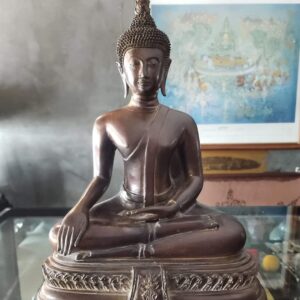 พระบูชา หลวงพ่อองค์ตื้อ ขนาดหน้าตัก 9 นิ้ว ปี 2549 วัดศรีชมภู จังหวัดหนองคาย