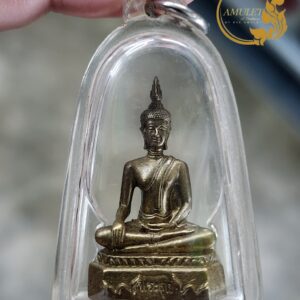 รูปหล่อหลวงพ่อพระใส ปี 2554 รุ่น สามบารมี เนื้อโลหะผสม วัดโพธิ์ชัย จังหวัดหนองคาย