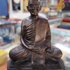 พระบูชาหลวงปู่ชอบ ฐานสโม ปี 2536 วัดป่าสัมมานุสรณ์ จังหวัดเลย