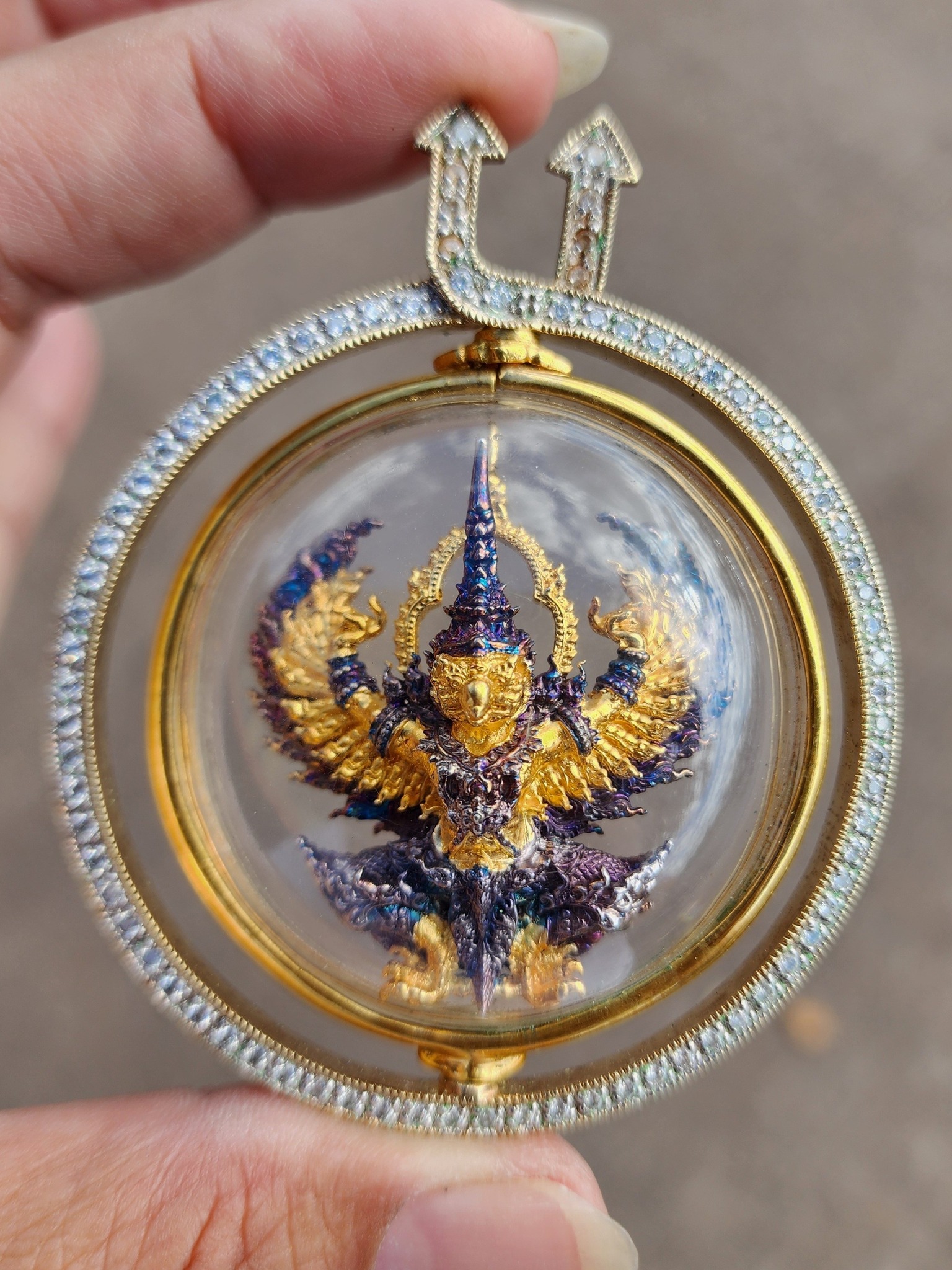 พญาสุบรรณนฤมิต ปี 2561 วัดต้นเลียบ สะทิงพระ จังหวัดสงขลา