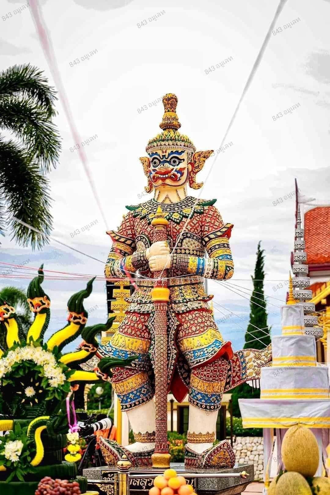 ผ้ายันต์ท้าวเวสสุวรรณโณ ปี 2567 หลวงปู่ศิลา สิริจันโท เจ้าพิธีศาลหลักเมือง จังหวัดอุดรธานี - Image 3