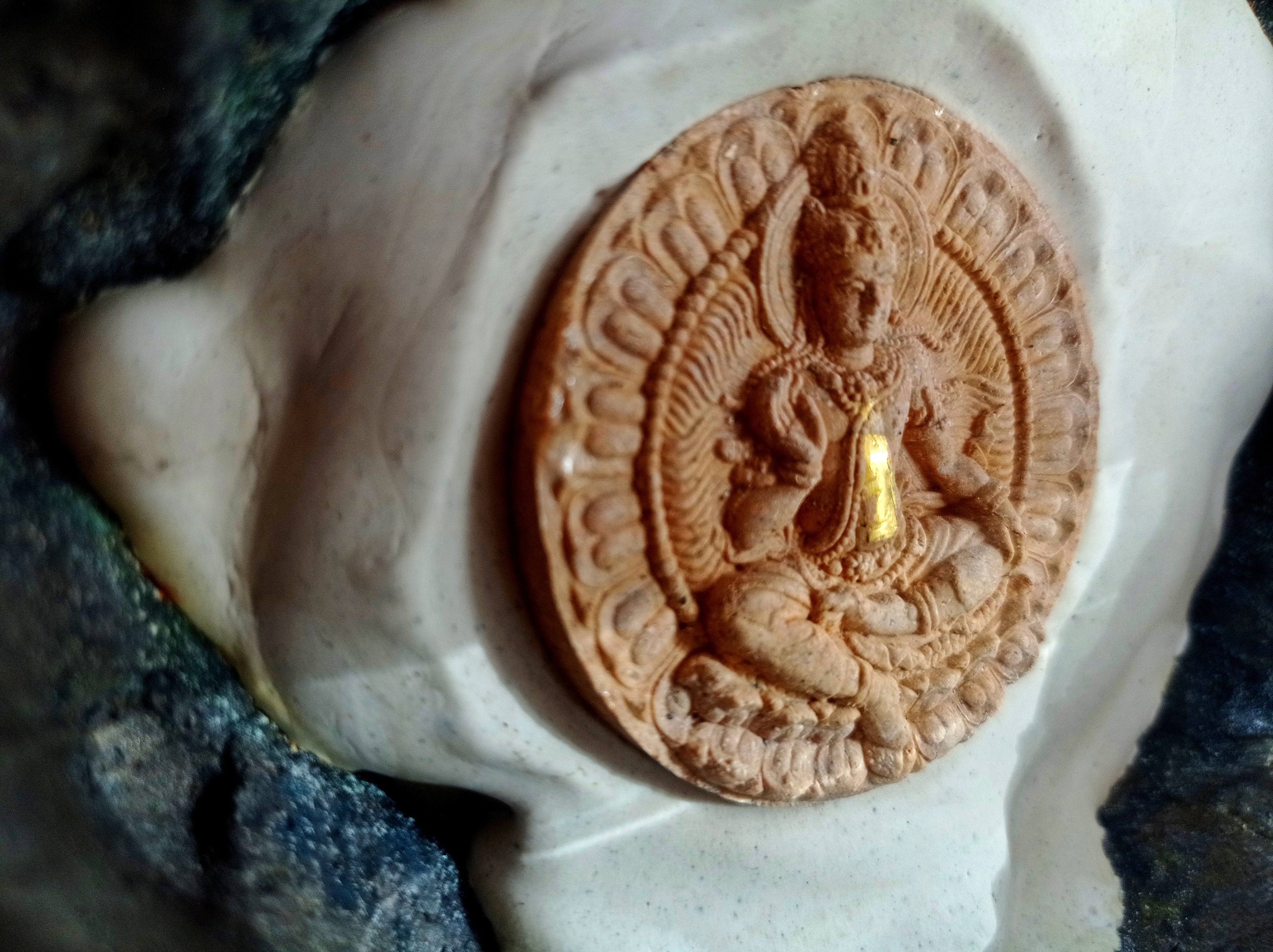 พระบูชาจตุคามรามเทพ ปี 2550 พระใบฏีกาปราณพ ฐิตคนฺโธ (หลวงหนุ่ย) เทวสถานวัดคอหงษ์ เจ้าพิธีกรรม - Image 6