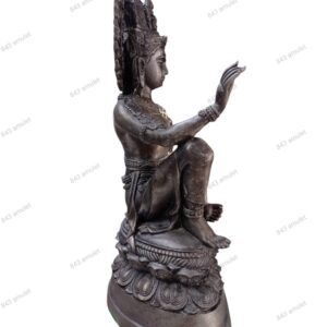 Alternative view of พระบูชาจตุคามรามเทพ ปี 2550 พระใบฏีกาปราณพ ฐิตคนฺโธ (หลวงหนุ่ย) เทวสถานวัดคอหงษ์ เจ้าพิธีกรรม