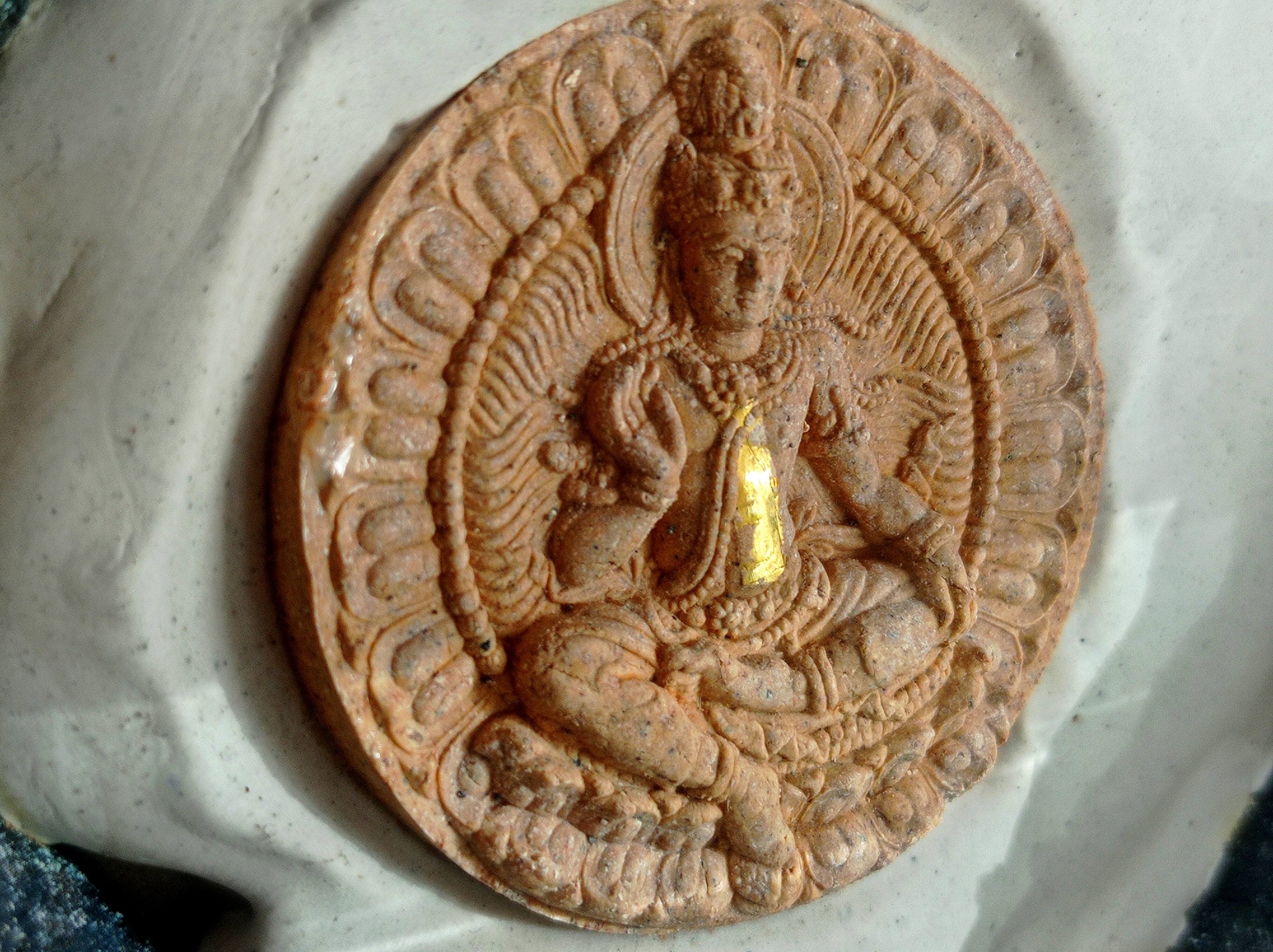 พระบูชาจตุคามรามเทพ ปี 2550 พระใบฏีกาปราณพ ฐิตคนฺโธ (หลวงหนุ่ย) เทวสถานวัดคอหงษ์ เจ้าพิธีกรรม - Image 5