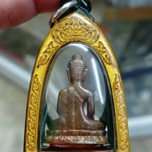 Alternative view of รูปหล่อพระเจ้าฟ้าหยาด ปี 2555 หลวงพ่อเจริญ ฐานยุตโต วัดโนนสว่าง จังหวัดอุดรธานี