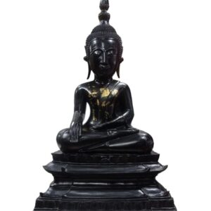 พระบูชาหลวงปู่องค์ดำ 12.5 นิ้ว หลวงพ่อเจริญ ฐานยุตโต วัดโนนสว่างจังหวัดอุดรธานี