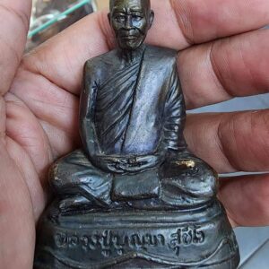 พระบูชาตั้งหน้ารถ 2 นิ้ว หลวงปู่บุญมา สุชีโว วัดป่าสุขเกษม จังหวัดหนองบัวลำภู