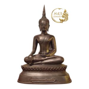 พระบูชา หลวงพ่อองค์ตื้อ ขนาดหน้าตัก 9 นิ้ว ปี 2552 วัดศรีชมภู จังหวัดหนองคาย