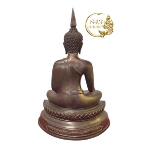 Alternative view of พระบูชา หลวงพ่อองค์ตื้อ ขนาดหน้าตัก 9 นิ้ว ปี 2552 วัดศรีชมภู จังหวัดหนองคาย