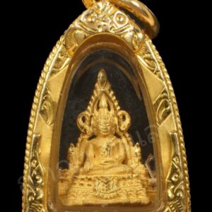 พระพุทธชินราช เนื้อทองคำ (พิมพ์เล็ก) วัดพระศรีรัตนมหาธาตุ จังหวัดพิษณุโลก