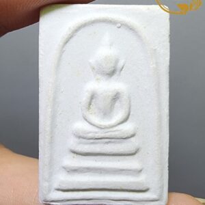 พระสมเด็จบางขุนพรม ปี 2531 เนื้อผง พิมพ์เกศบัวตูม วัดบางขุนพรหม กรุงเทพพมหานคร