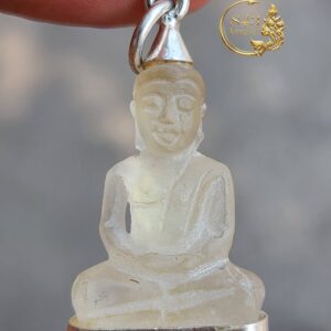 พระแก้วมรกต ตัวถังเนื้อเงิน หลวงพ่อเจริญ ฐานยุตโต วัดโนนสว่าง จังหวัดอุดรธานี